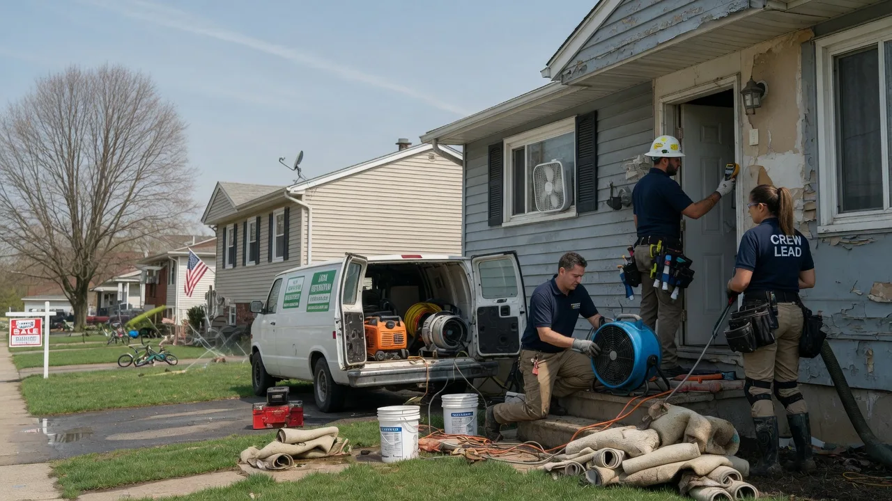Flood Cleanup in Essexville, MI near me
