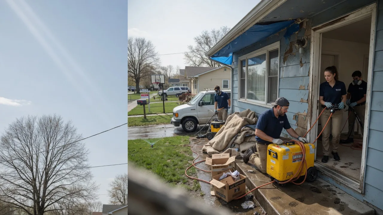 Basement Flood Cleanup in Essexville, MI near me